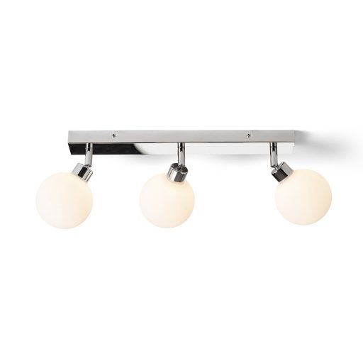 RENDL R13691 BOLLY spot lámpa, fürdőszoba IP44 opálüveg/króm