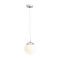 RENDL R13692 BOLLY függőlámpatest, gyengéd IP44 opálüveg/króm