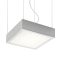 RENDL R13709 STRUCTURAL LED függőlámpatest, szögletes műszaki szálcsiszolt alumínium