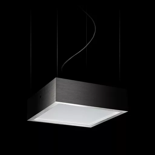 STRUCTURAL LED 20x20 závěsná česaný hliník 230V LED 12W 3000K