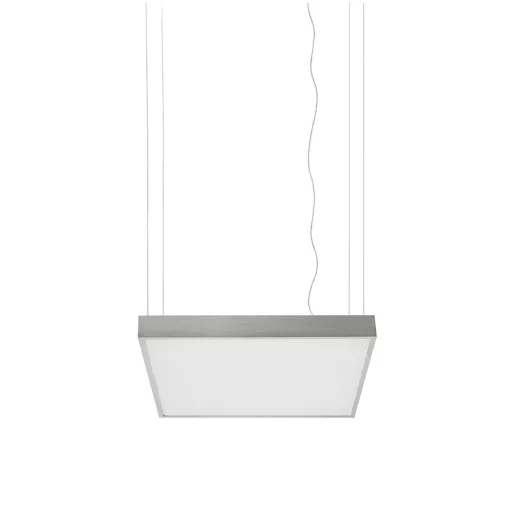 STRUCTURAL LED 55x55 závěsná česaný hliník 230V LED 48W 3000K