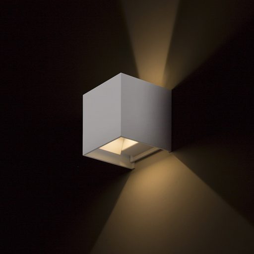 RENDL R13738 TITO LED kültéri lámpa, fel-le világító IP65 fehér
