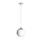LUNA 20 závěsná opálové sklo/chrom 230V LED E27 11W