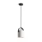 JULIETTA 16 závěsná opálové sklo/černá 230V LED E27 15W