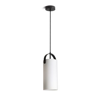   RENDL R13753 JULIETTA függőlámpatest, üveg opálüveg/fekete