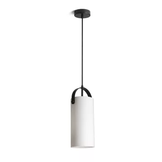   JULIETTA 31 závěsná opálové sklo/černá 230V LED E27 15W