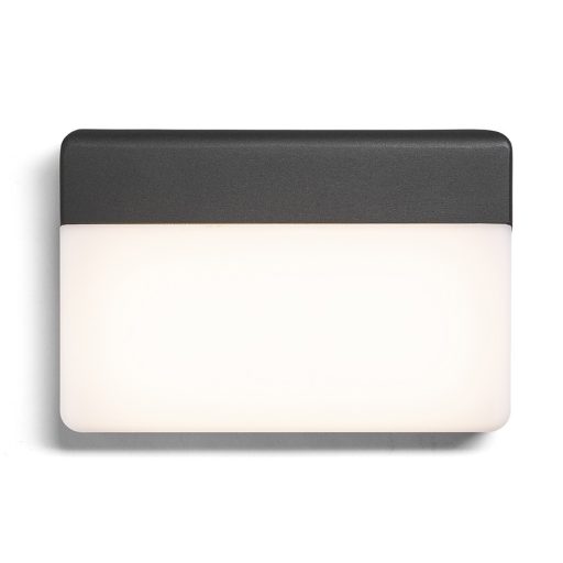 RENDL R13756 GAVIN LED kültéri lámpa, fali IP65 antracit opálakril
