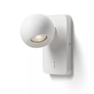 SIENA nástěnná bílá  230V LED GU10 9W