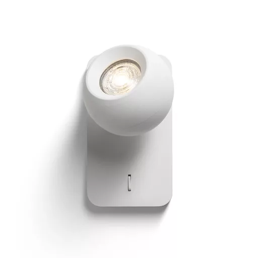 SIENA nástěnná bílá  230V LED GU10 9W