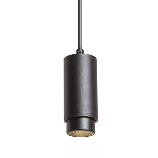 OPTIMUS závěsná černá 230V LED GU10 9W 10 50°