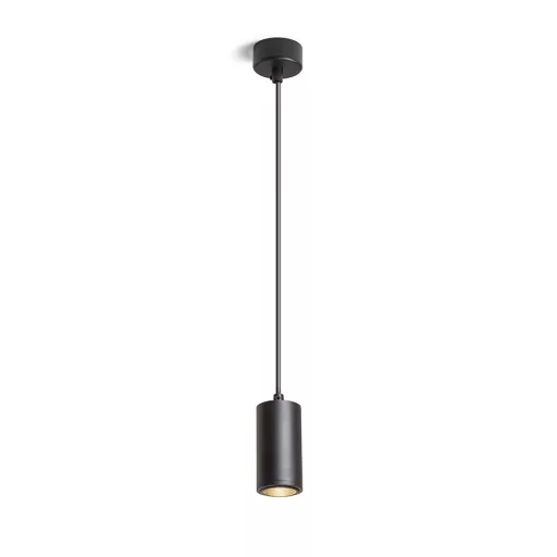 OPTIMUS závěsná černá 230V LED GU10 9W 10 50°