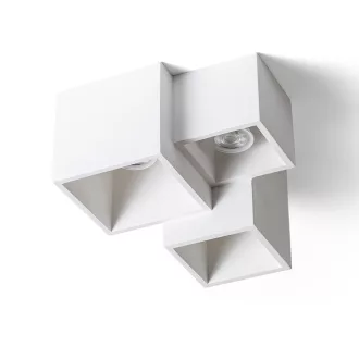 JACK III stropní sádrová 230V LED GU10 3x5W
