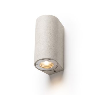   RENDL R13792 GRANITA kültéri lámpa, fel-le világító IP65 beton/dekor világos gránit