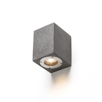   RENDL R13793 KANE kültéri lámpa, fel-le világító IP65 beton/dekor sötét gránit