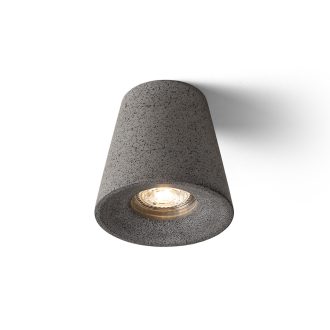   RENDL R13795 VOLCA felületre szerelhető lámpatest, downlight beton/dekor sötét gránit