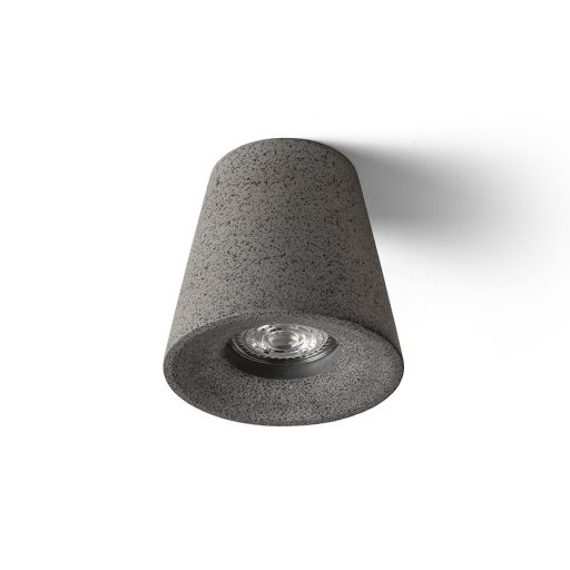 RENDL R13795 VOLCA felületre szerelhető lámpatest, downlight beton/dekor sötét gránit