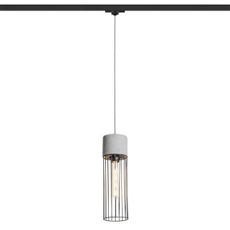   RENDL R13816 BURTON Háromáramkörös rendszerek, 3Á függőlámpák beton/fekete