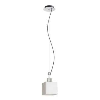 RENDL R13821 DADOS függőlámpatest, üveg opálüveg/króm