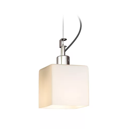 DADOS NEW závěsná opálové sklo/chrom 230V LED E27 11W