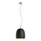 COROA NEW 28 závěsná černá chrom 230V LED E27 15W