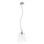 BABU NEW 22 závěsná čiré sklo/chrom 230V LED E27 15W