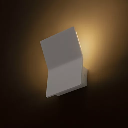 BRUXEL 12 fali lámpa fehér  230V LED 6W  3000K