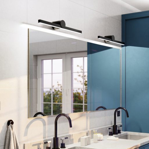 RENDL R13853 LUISA LED fali lámpa, fürdőszoba IP54 fekete