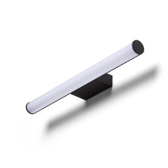   RENDL R13888 CASSAMBA LED fali lámpa, fürdőszoba IP44 fekete opálakril