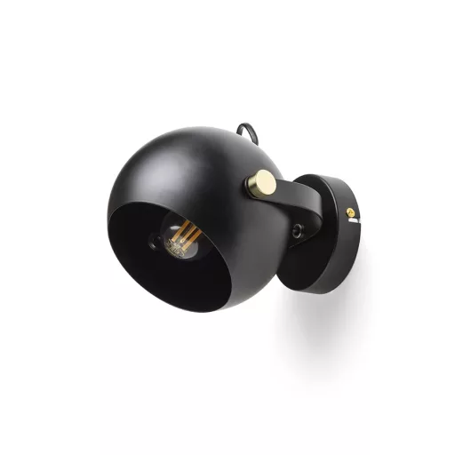 AGNETA přisazená černá 230V LED E27 11W