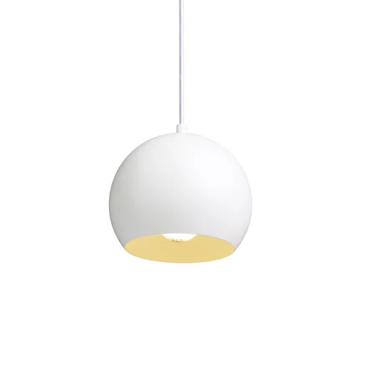 AGNETA závěsná bílá 230V LED E27 11W