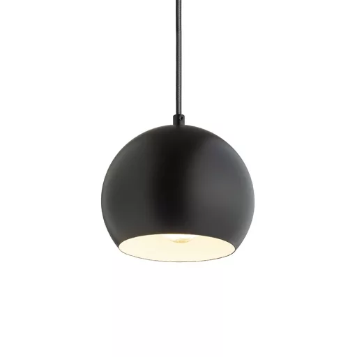 AGNETA závěsná černá 230V LED E27 11W