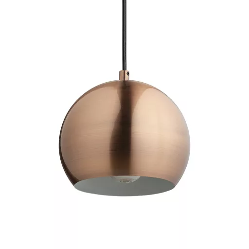 AGNETA závěsná česaná měď 230V LED E27 11W
