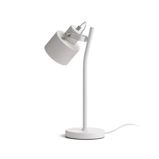 CELEIA asztali lámpa matt fehér matt nikkel 230V LED E27 11W