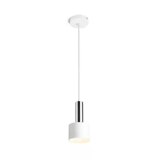 GIULIA 12 závěsná bílá chrom 230V LED E27 11W