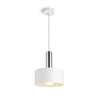 GIULIA 20 závěsná bílá chrom 230V LED E27 15W