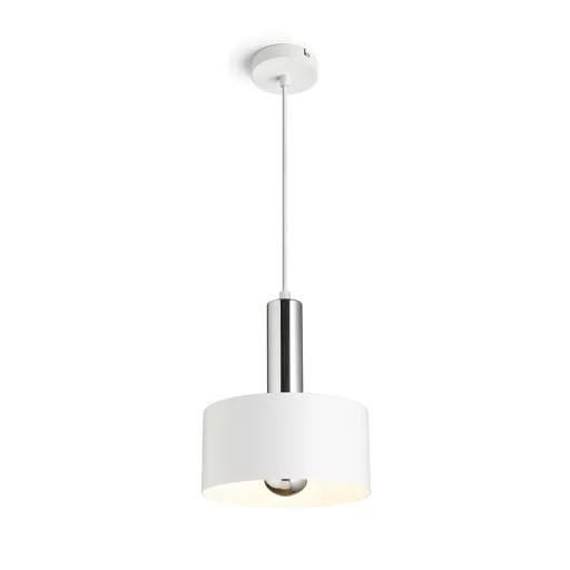 GIULIA 20 závěsná bílá chrom 230V LED E27 15W