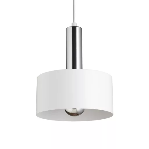 GIULIA 20 závěsná bílá chrom 230V LED E27 15W