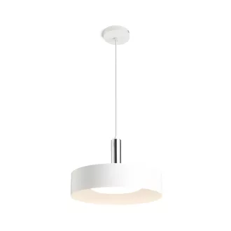 GIULIA 40 závěsná bílá chrom 230V LED E27 30W