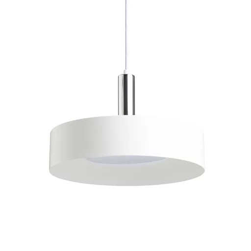 GIULIA 40 závěsná bílá chrom 230V LED E27 30W