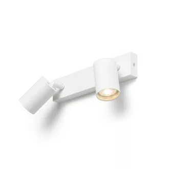 DUDE II přisazená bílá 230V LED GU10 2x9W