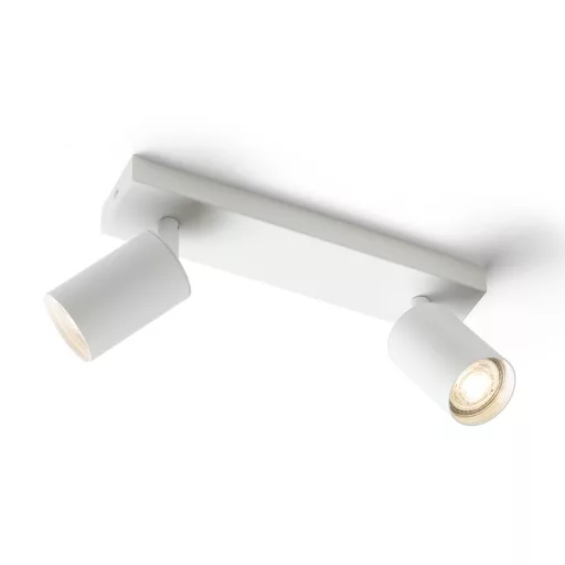 DUDE II přisazená bílá 230V LED GU10 2x9W