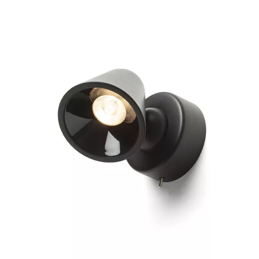 STIG nástěnná černá 230V LED 5.6W 34° 3000K