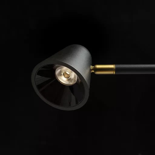 STIG állólámpa fekete  230V LED 8.4W 34°  3000K