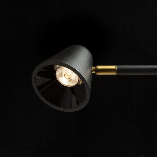 RENDL R13942 STIG LED állólámpa, olvasáshoz fekete