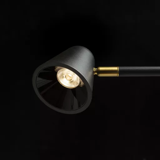 STIG állólámpa fekete  230V LED 8.4W 34°  3000K