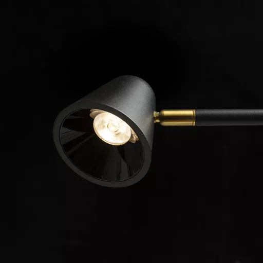 STIG állólámpa fekete  230V LED 8.4W 34°  3000K