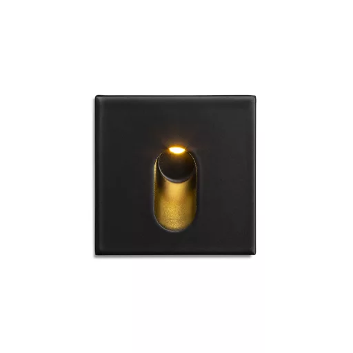 MEMPHIS SQ a falba süllyesztett fekete 230V LED 3W 60° 3000K