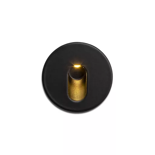 MEMPHIS R a falba süllyesztett fekete 230V LED 3W 60° 3000K