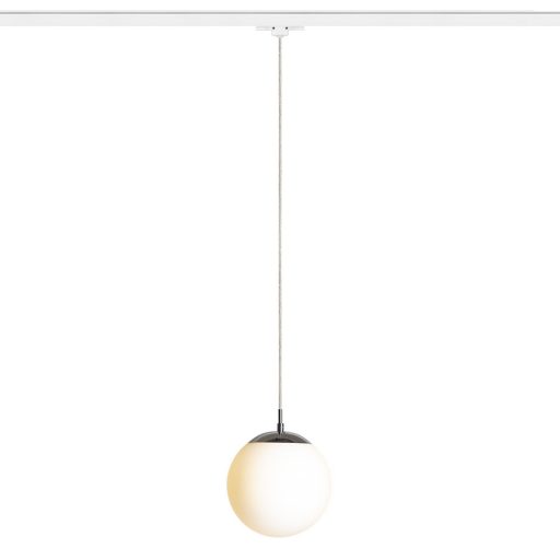 RENDL R13967 LUNA Háromáramkörös rendszerek, 3Á függőlámpák opálüveg/króm