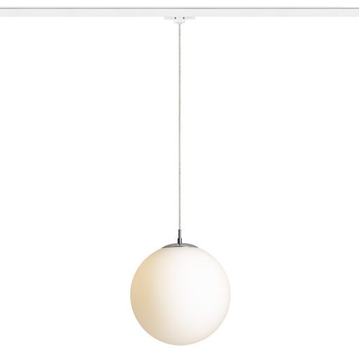 RENDL R13969 LUNA Háromáramkörös rendszerek, 3Á függőlámpák opálüveg/króm